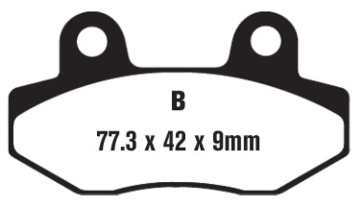EBC Brakes SFA228 Scooter Brake Pads - Image 2