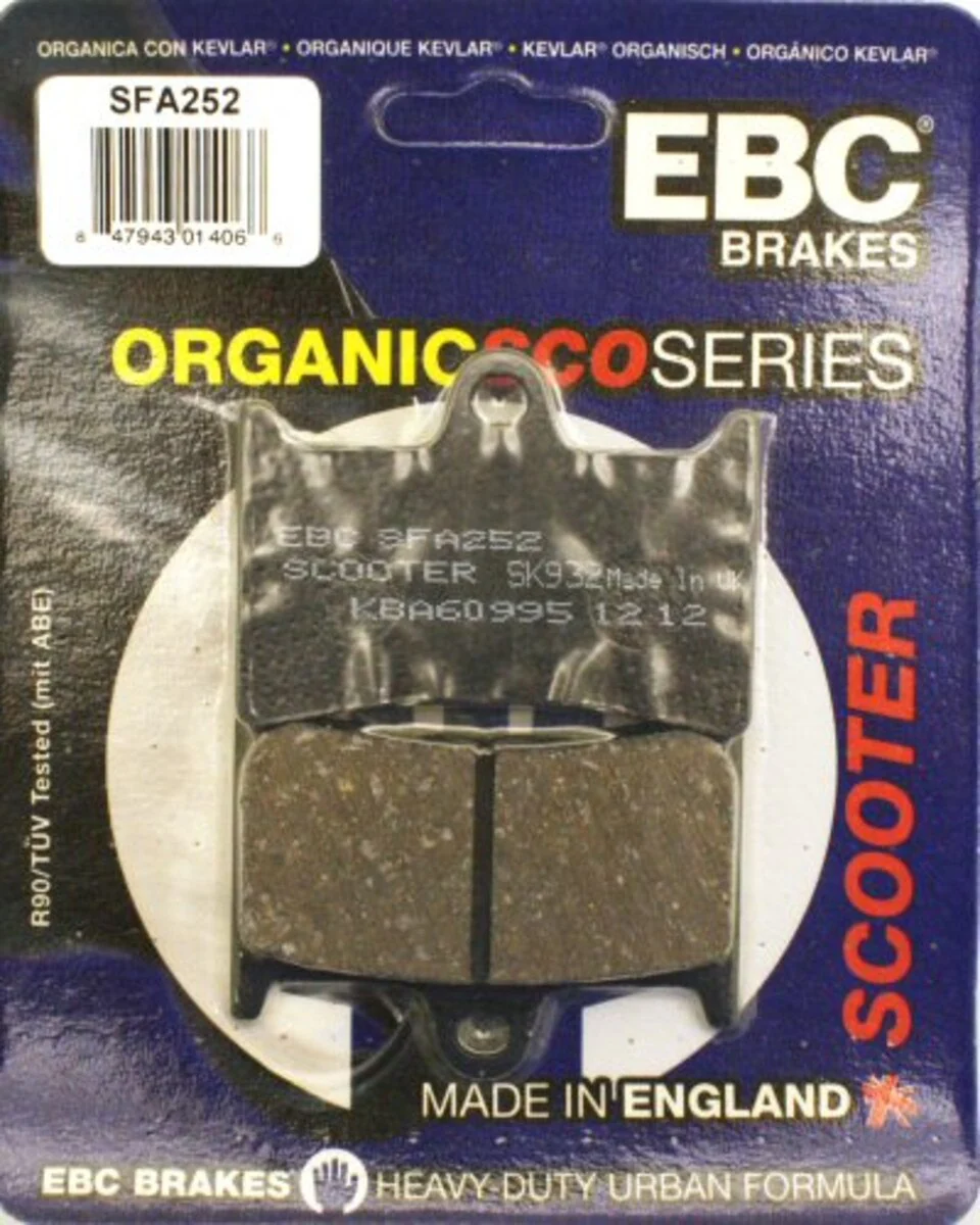 EBC Brakes SFA252 Scooter Brake Pads - Image 3