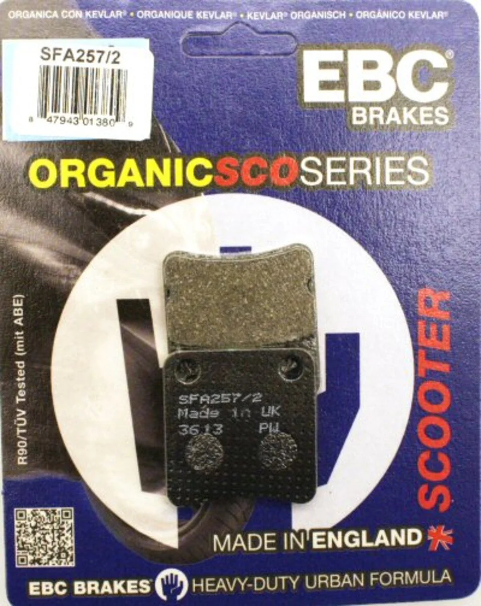 EBC Brakes SFA257/2 Scooter Brake Pads - Image 3