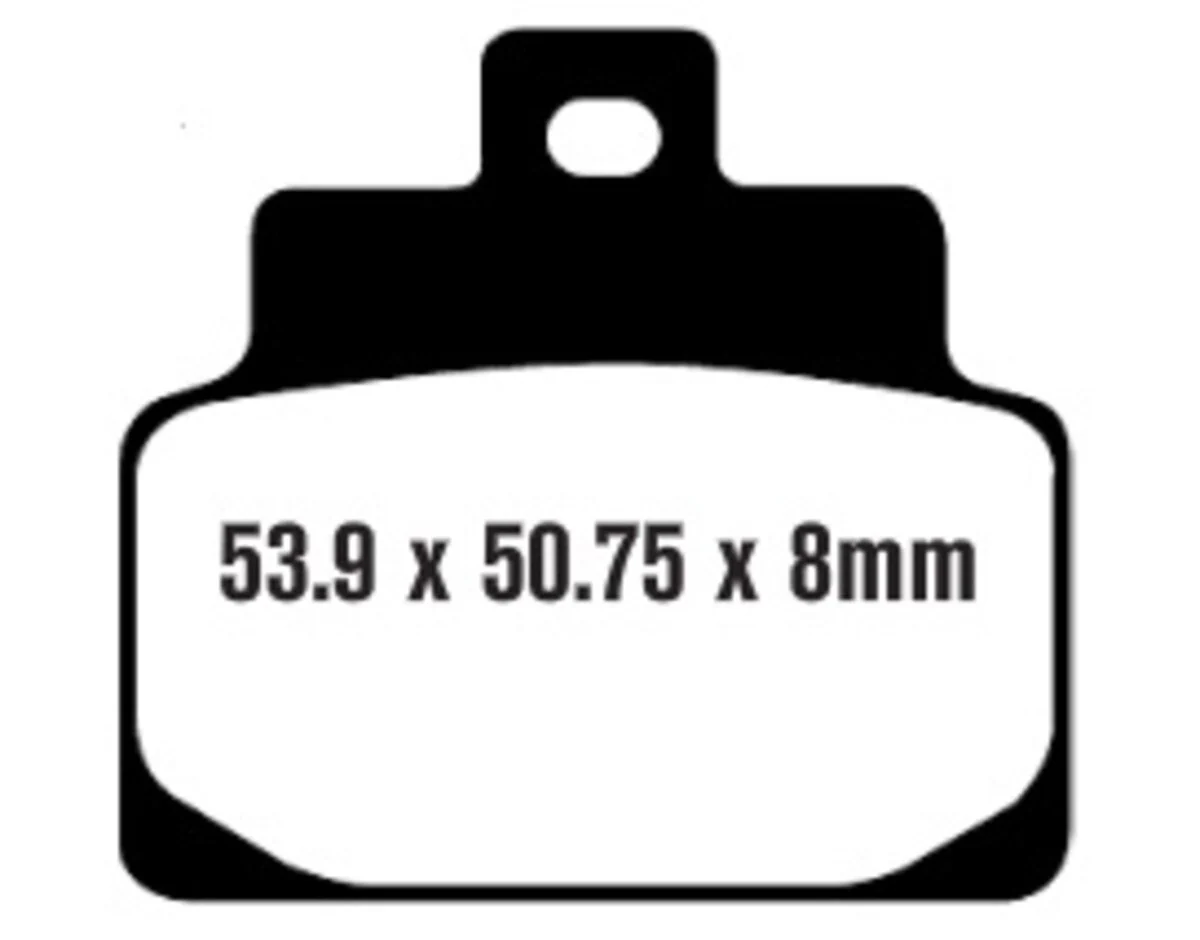 EBC Brakes SFA301 Scooter Brake Pads - Image 2