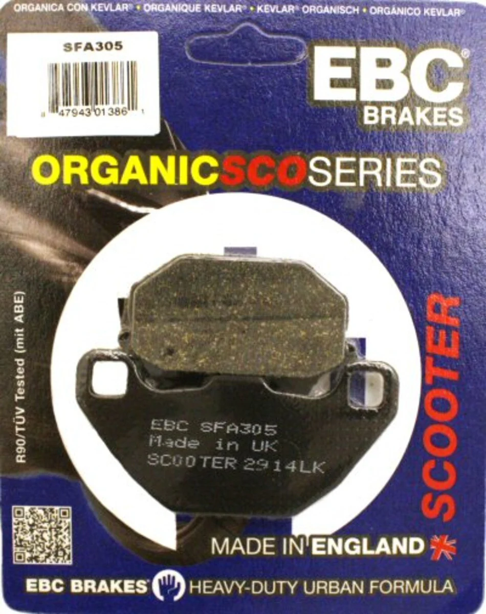 EBC Brakes SFA305 Scooter Brake Pads - Image 3