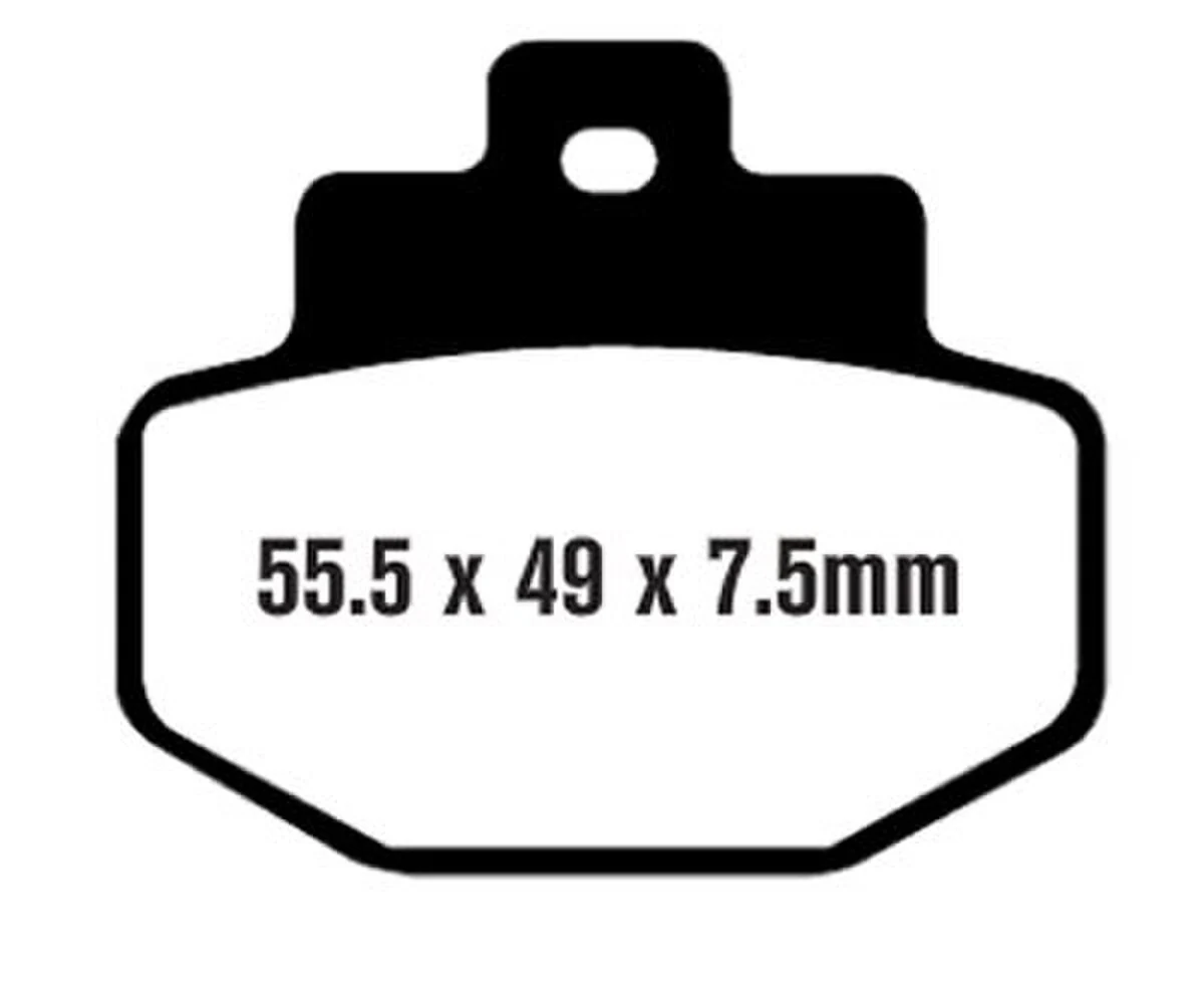 EBC Brakes SFA321 Scooter Brake Pads - Image 2