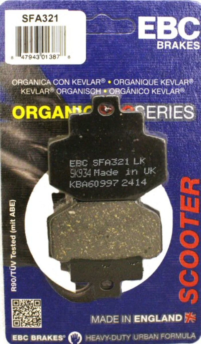 EBC Brakes SFA321 Scooter Brake Pads - Image 3