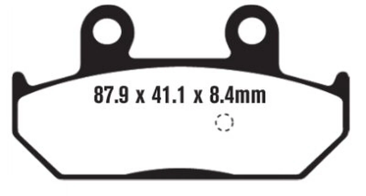 EBC Brakes SFA412 Scooter Brake Pads - Image 2