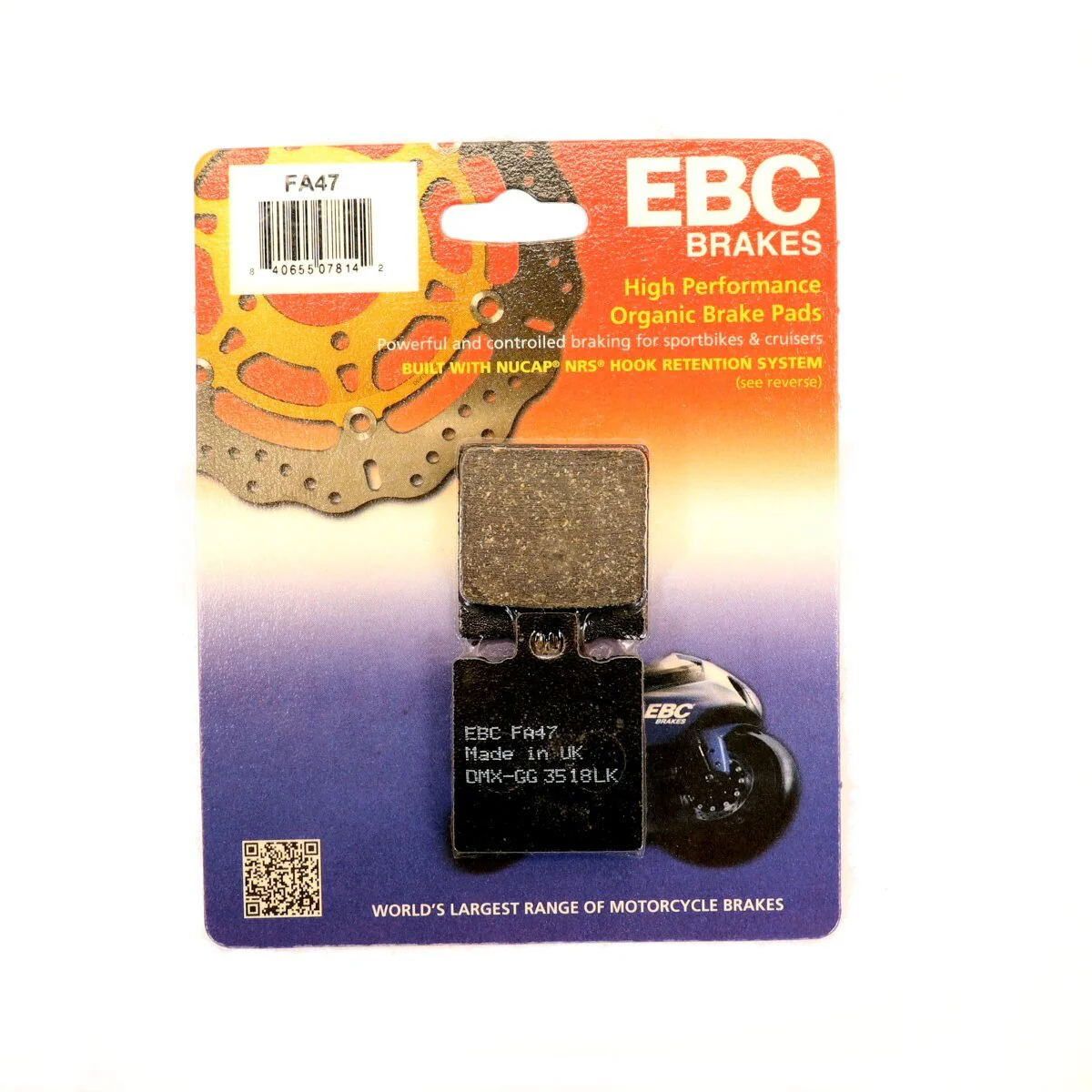 EBC Brakes SFA47 Scooter Brake Pads - Image 3