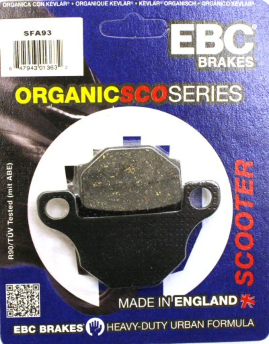 EBC Brakes SFA93 Scooter Brake Pads - Image 3