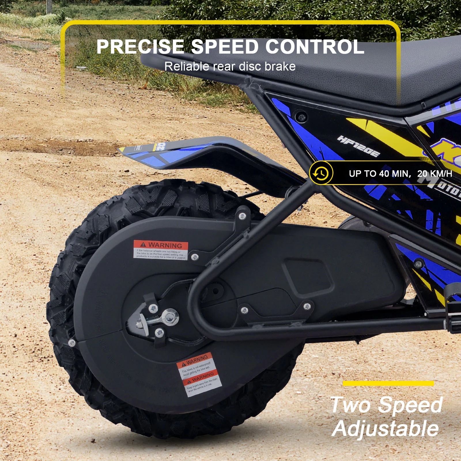 Electric Mini Bike, 24v 250w, Ages 6 and up - Image 8