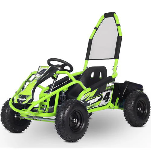 Interceptor Kids Electric Go Kart, 48v 1000w, Full Suspension, Ages 8 and up - Image 3