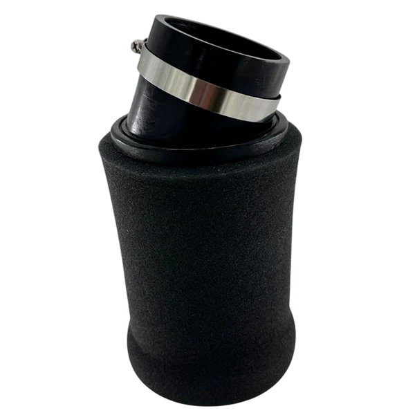 Foam Pre-Filter, Large, 3-1/2'' x 8'', 80 PPI, Black