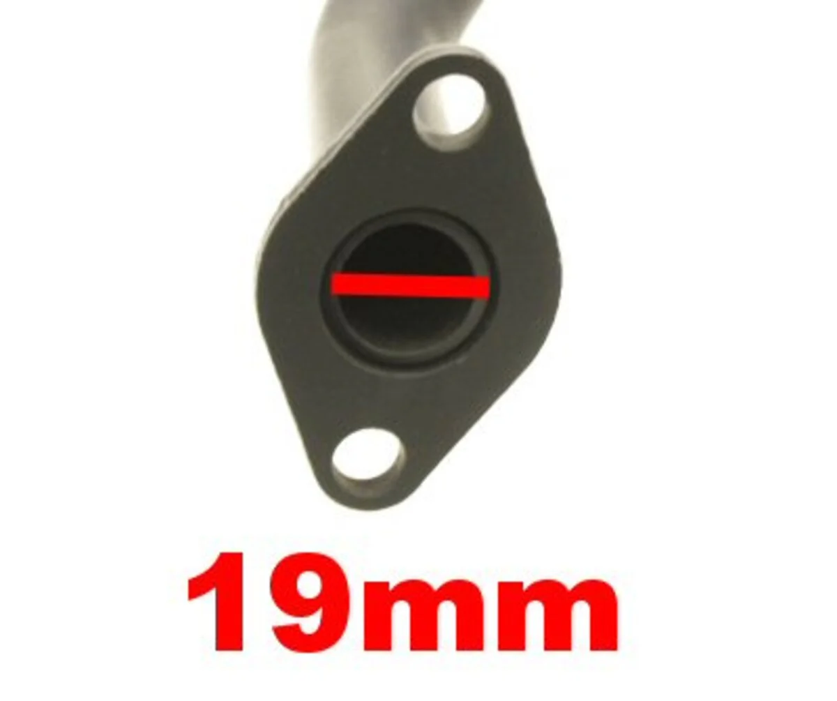 Front Exhaust Pipe for 50cc 4-stroke QMB139 Engines - Image 2