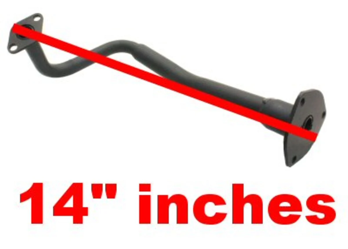 Front Exhaust Pipe for 50cc 4-stroke QMB139 Engines - Image 3
