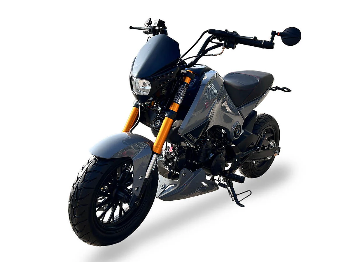 Fuerza 125cc Motorcycle, 4-Speed Manual, Dual Disc Brakes, 12 inch Aluminum Wheels, 50 State Legal - Image 3