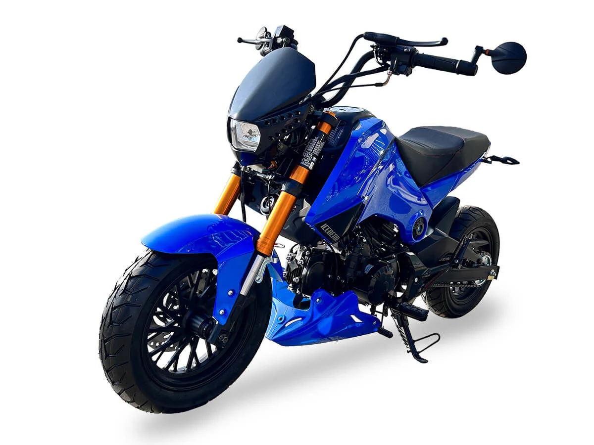 Fuerza 125cc Motorcycle, 4-Speed Manual, Dual Disc Brakes, 12 inch Aluminum Wheels, 50 State Legal - Image 5
