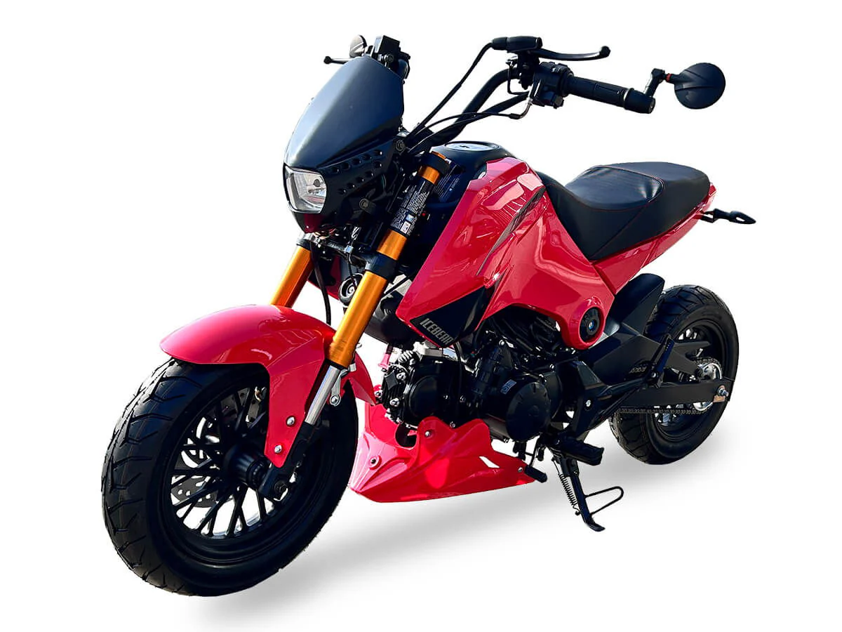 Fuerza 125cc Motorcycle, 4-Speed Manual, Dual Disc Brakes, 12 inch Aluminum Wheels, 50 State Legal - Image 6