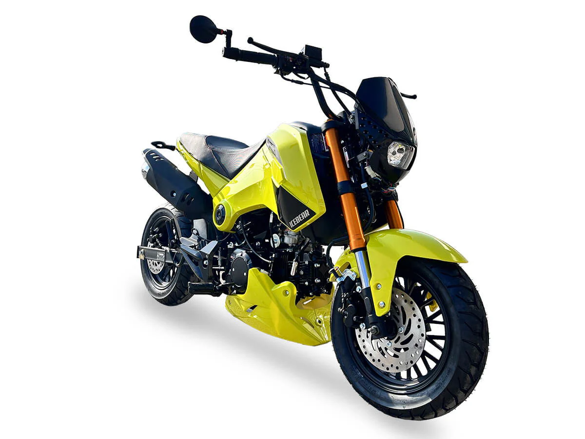 Fuerza 125cc Motorcycle, 4-Speed Manual, Dual Disc Brakes, 12 inch Aluminum Wheels, 50 State Legal - Image 7