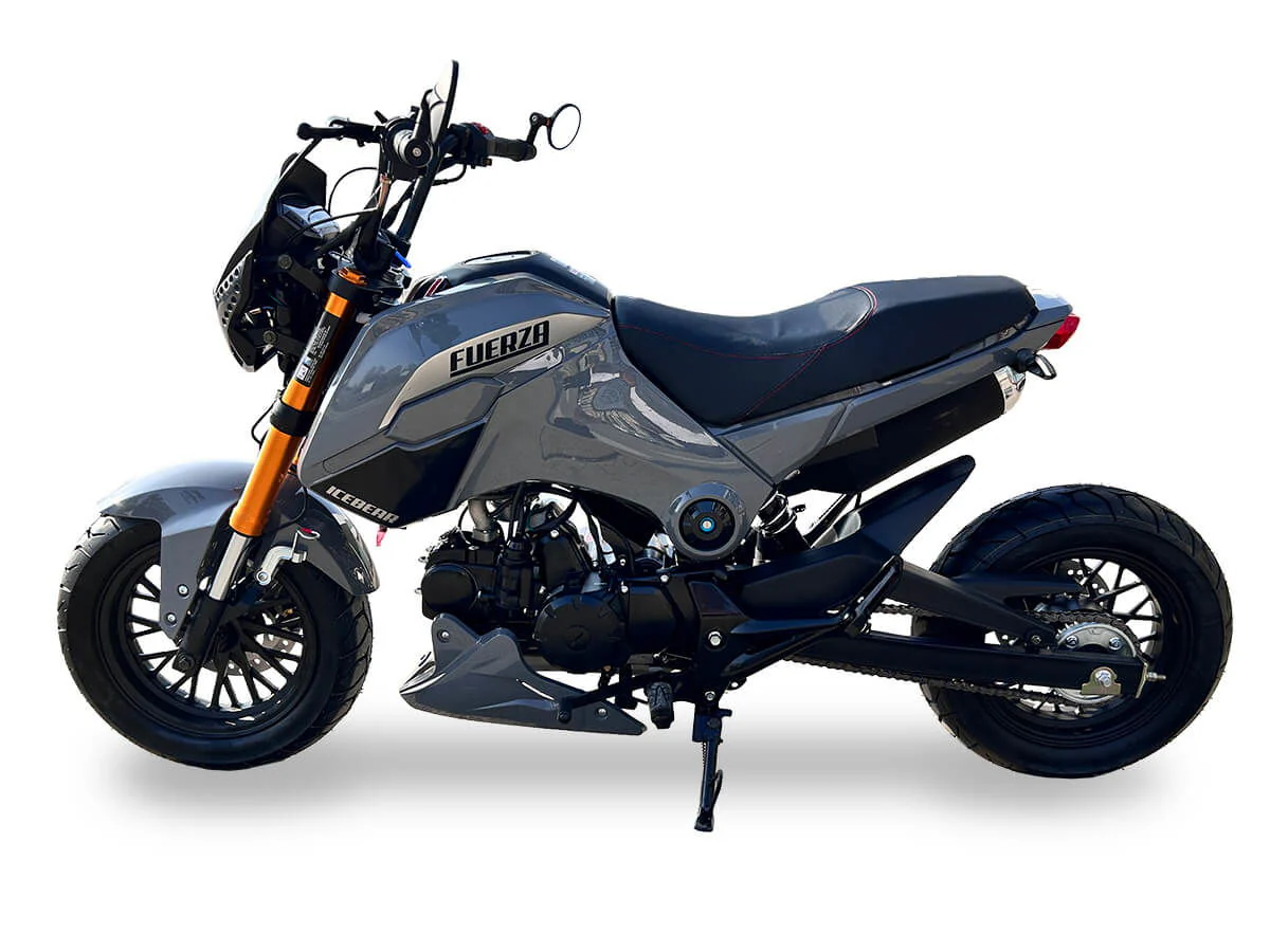 Fuerza 125cc Motorcycle, 4-Speed Manual, Dual Disc Brakes, 12 inch Aluminum Wheels, 50 State Legal - Image 8