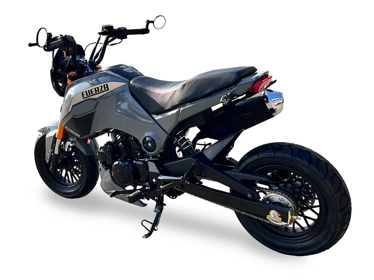 Fuerza 125cc Motorcycle, 4-Speed Manual, Dual Disc Brakes, 12 inch Aluminum Wheels, 50 State Legal - Image 9