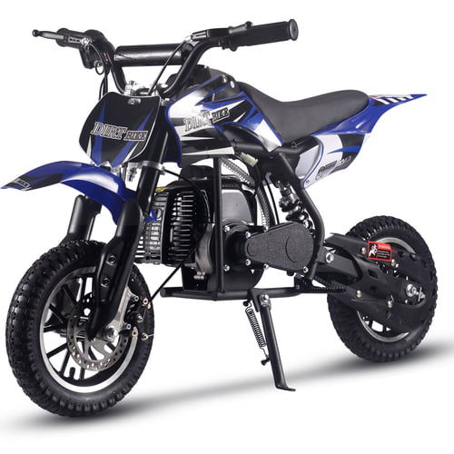 Alien DLX Kids Gas Dirt Bike, 50cc 2-Stroke, Age 6 and up - Image 3