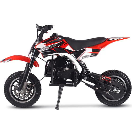 Alien DLX Kids Gas Dirt Bike, 50cc 2-Stroke, Age 6 and up - Image 7