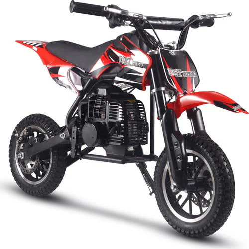 Alien DLX Kids Gas Dirt Bike, 50cc 2-Stroke, Age 6 and up - Image 9