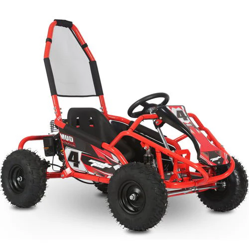 Interceptor Kids Gas Powered Go Kart, 2.5hp 4-Stroke, Full Suspension, Ages 6 and up - Image 3