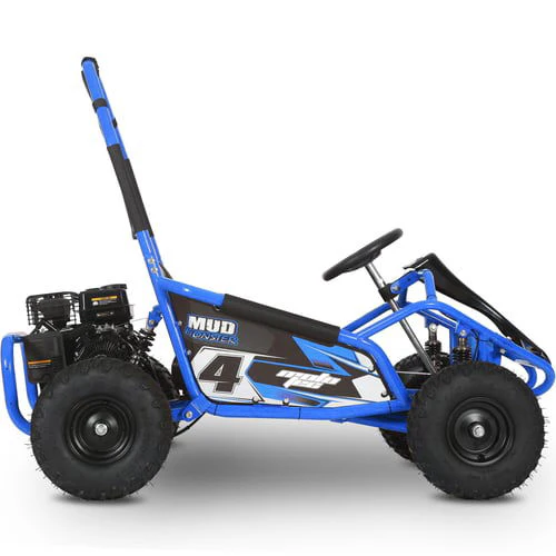 Interceptor Kids Gas Powered Go Kart, 2.5hp 4-Stroke, Full Suspension, Ages 6 and up - Image 4