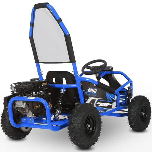 Interceptor Kids Gas Powered Go Kart, 2.5hp 4-Stroke, Full Suspension, Ages 6 and up - Image 5
