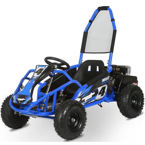 Interceptor Kids Gas Powered Go Kart, 2.5hp 4-Stroke, Full Suspension, Ages 6 and up - Image 8