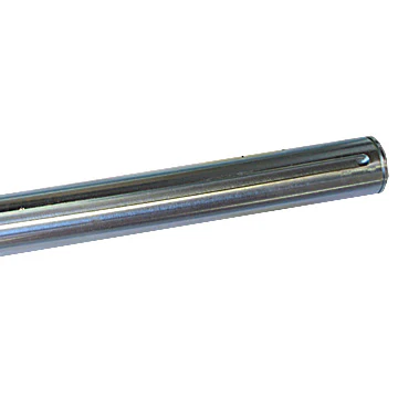 Go Kart Axle, Chrome-moly Steel Tube, 48 in. Length, 1-3/8 in. Diameter, 1/4 in. Offset Keyways