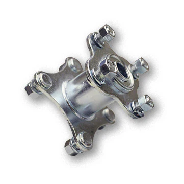 Go Kart Steel Wheel Hub, 5/8 in Ball Bearing, for 5 in. and 6 in. Steel Wheels with Flange