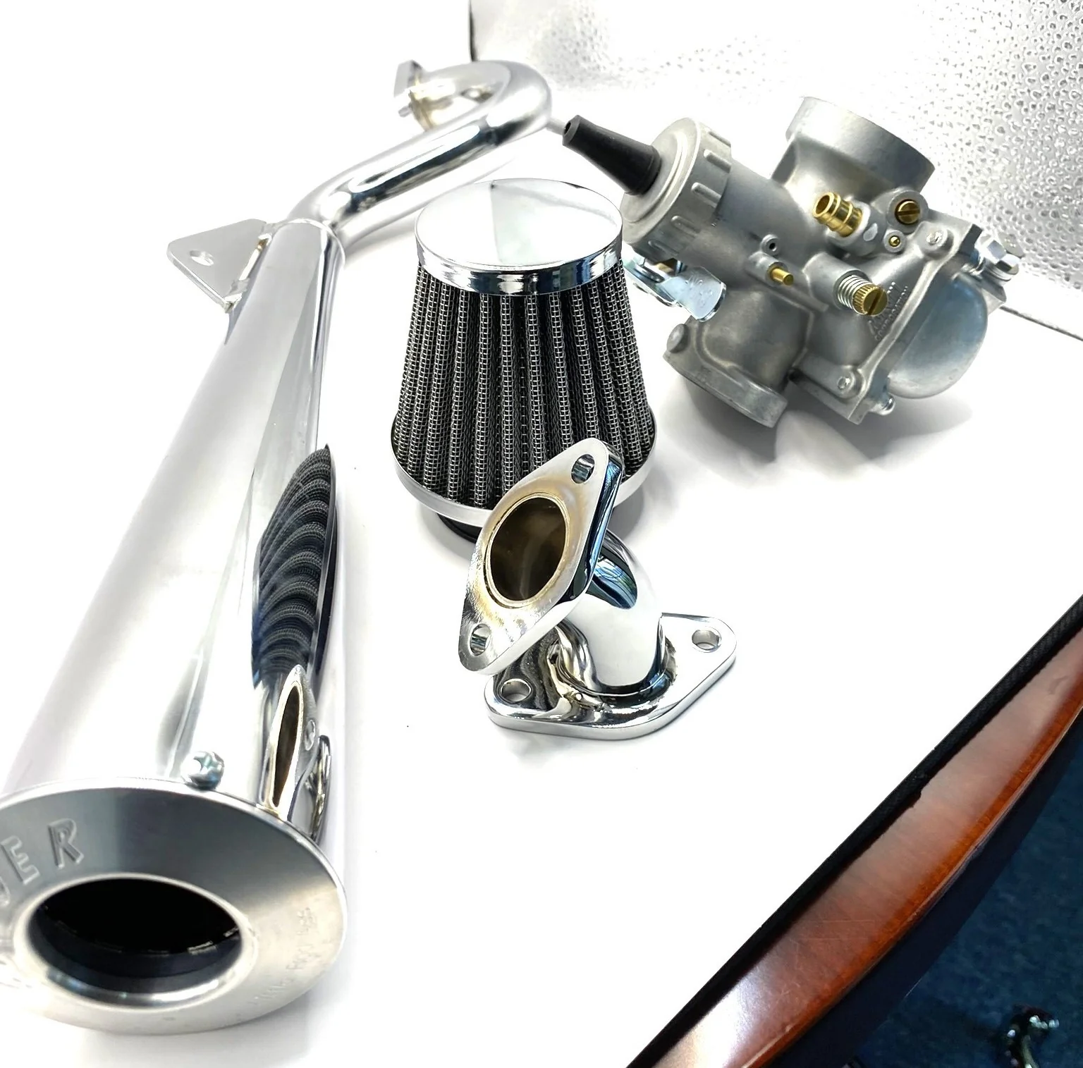 Stinger Exhaust Header, for Mini Bike or GoKart fits Honda GX200, Titan, Predator - Image 4