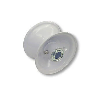 4 in. wheel, steel, assembly with ¾ in. bb hub, 2-piece rim, 3-5/8 in. wide