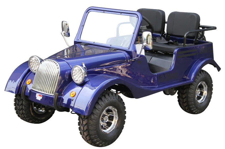 GR-5 Mini Jeep Roadster Go Kart, 125cc Electric Start, 3-Speed Semi-Automatic with Reverse, Ages 12 and up - Image 3