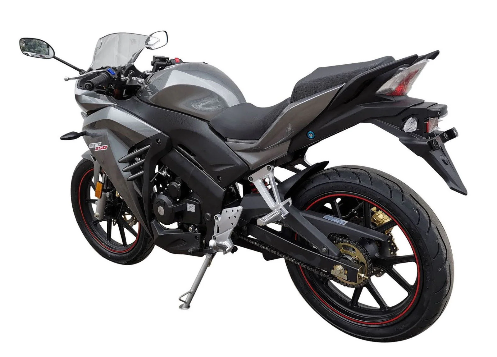 GTT 250 Street Motorcycle, 5-Speed Manual, 17-inch Alloy Wheels - Image 3