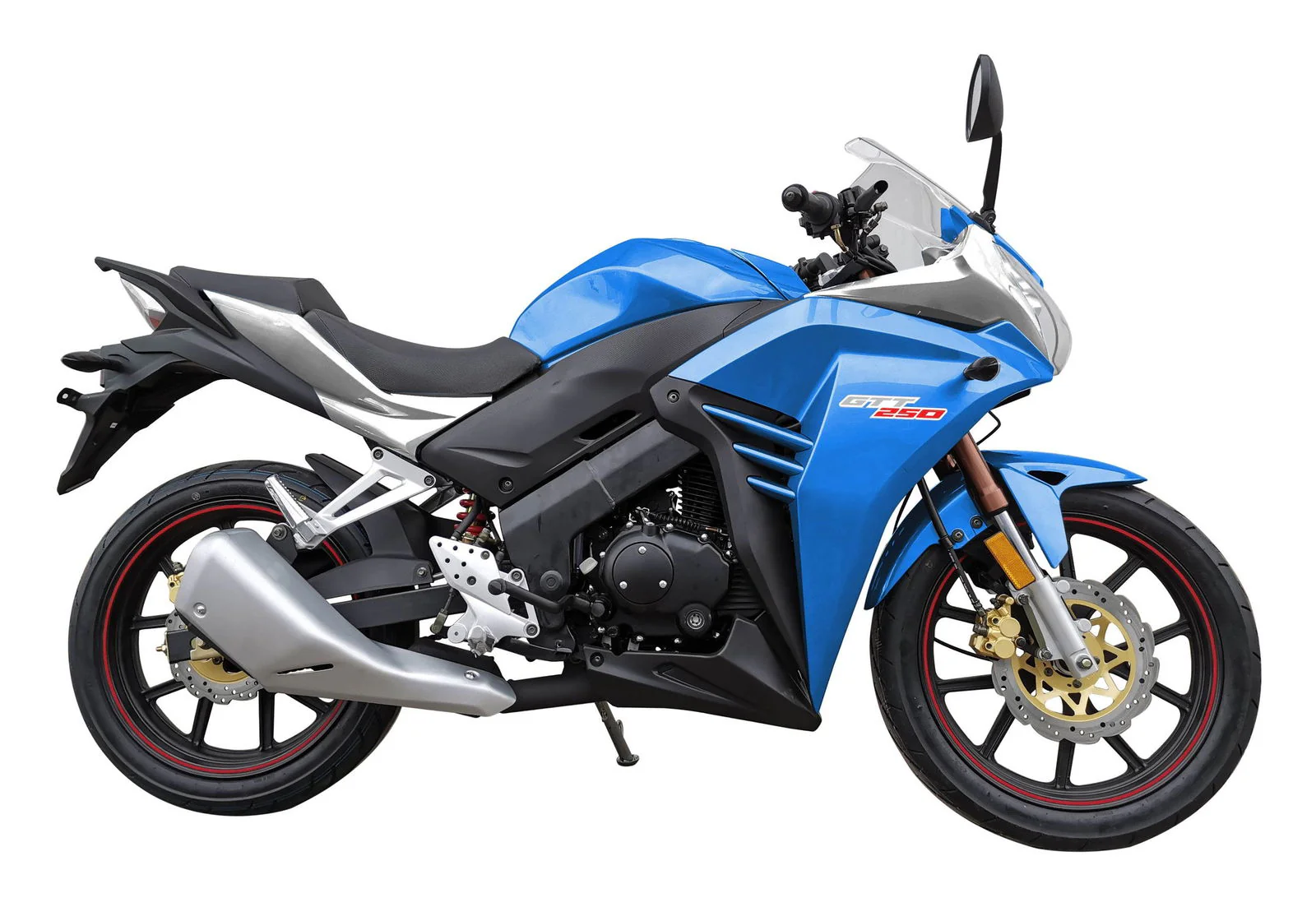 GTT 250 Street Motorcycle, 5-Speed Manual, 17-inch Alloy Wheels - Image 8