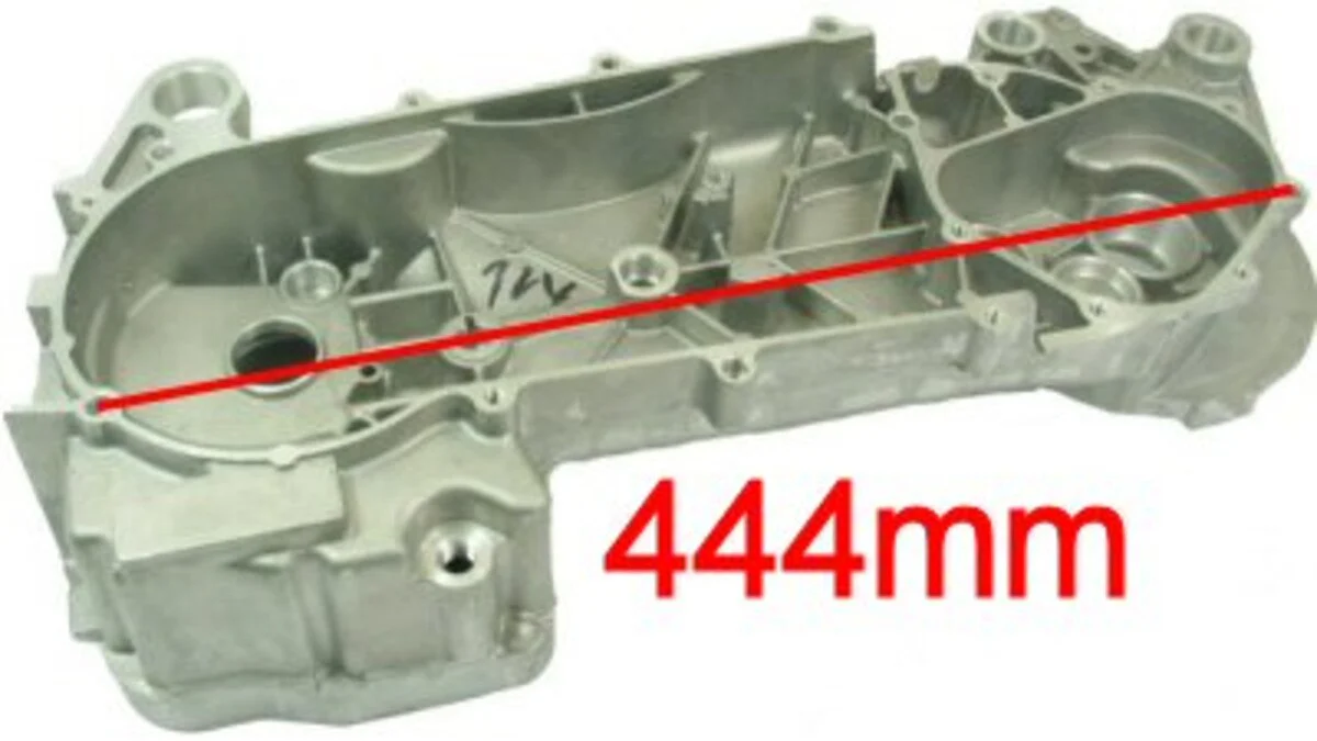 GY6 125/150cc Left Crankcase - Long - Image 2