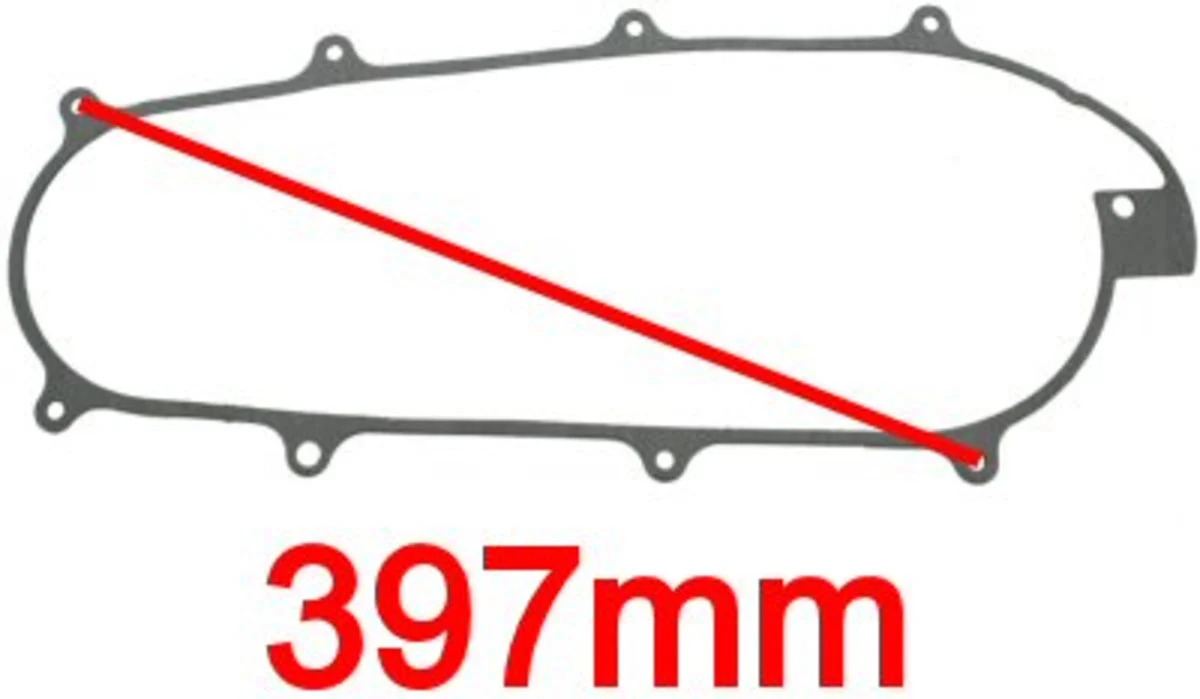 GY6B Left CVT Cover Gasket - Image 2