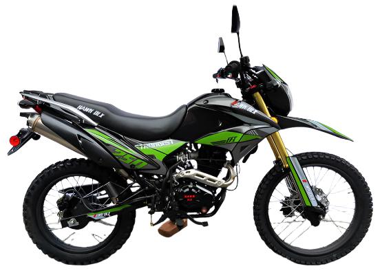 Hawk DLX 250cc Fuel Injected Dual Sport Dirt Bike, 5-Speed Manual, Electric Start, 21/18 inch Wheels, Ages 16 and up - Image 8