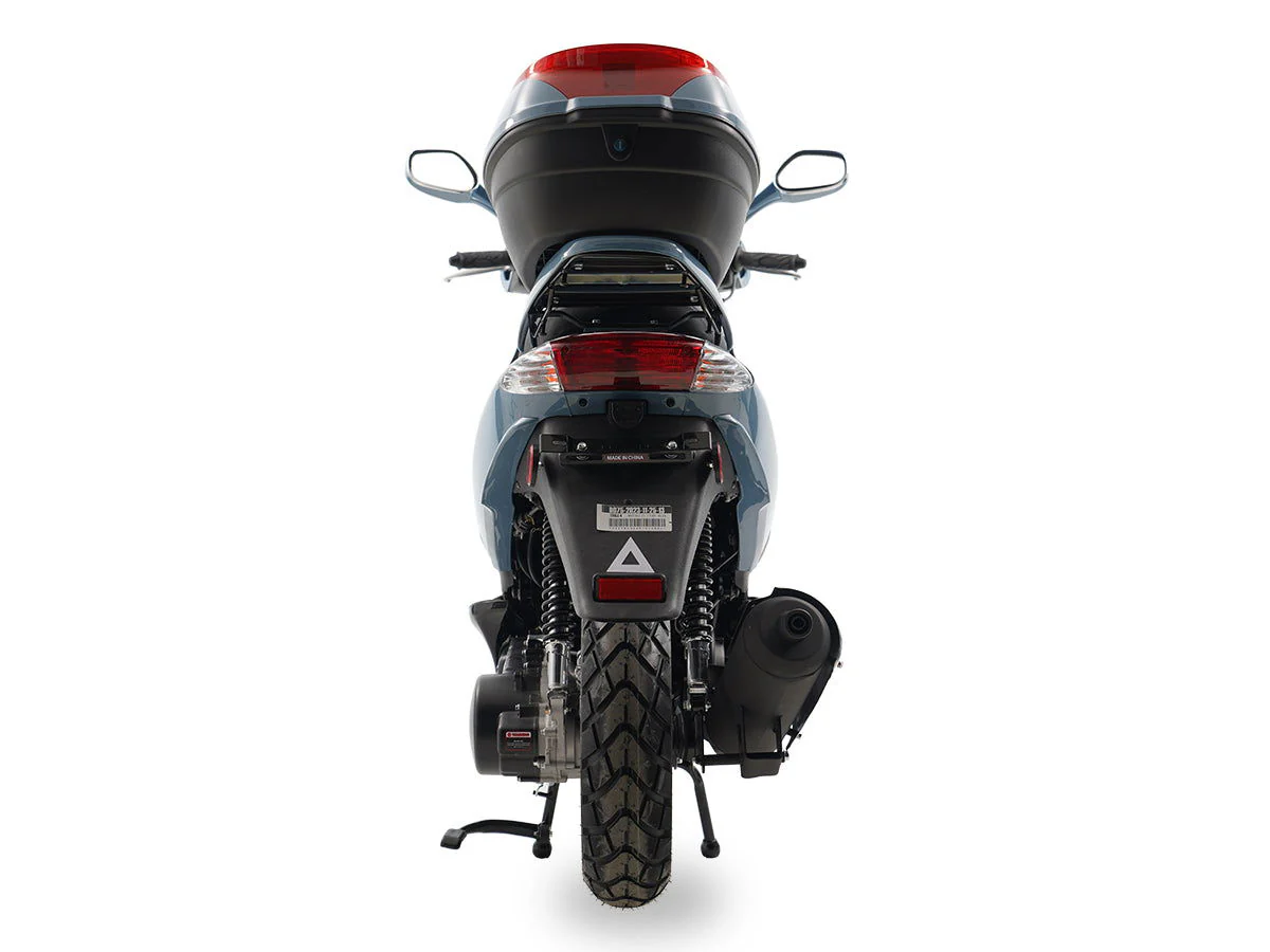 Hawkeye 150cc Street Scooter, Automatic, Front Disc Brake, 13 inch Aluminum Wheels, Trunk Included - Image 9