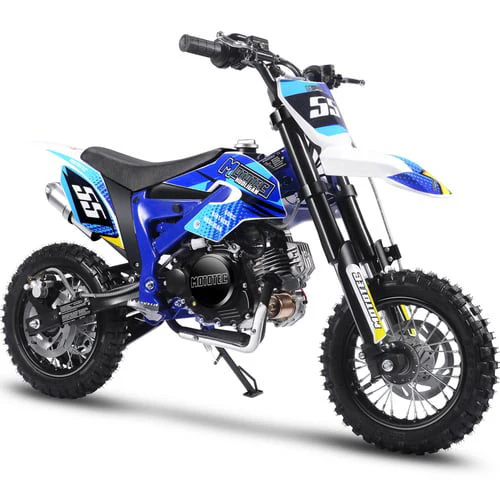 Hooligan Kids Gas Dirt Bike, 60cc 4-Stroke, Electric Start, Automatic, 10/10 inch Wheels, Ages 8 and up - Image 2