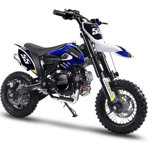Hooligan Kids Gas Dirt Bike, 60cc 4-Stroke, Electric Start, Automatic, 10/10 inch Wheels, Ages 8 and up - Image 3