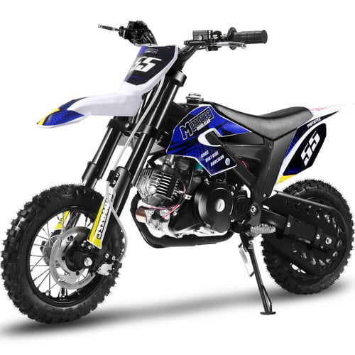 Hooligan Kids Gas Dirt Bike, 60cc 4-Stroke, Electric Start, Automatic, 10/10 inch Wheels, Ages 8 and up - Image 4