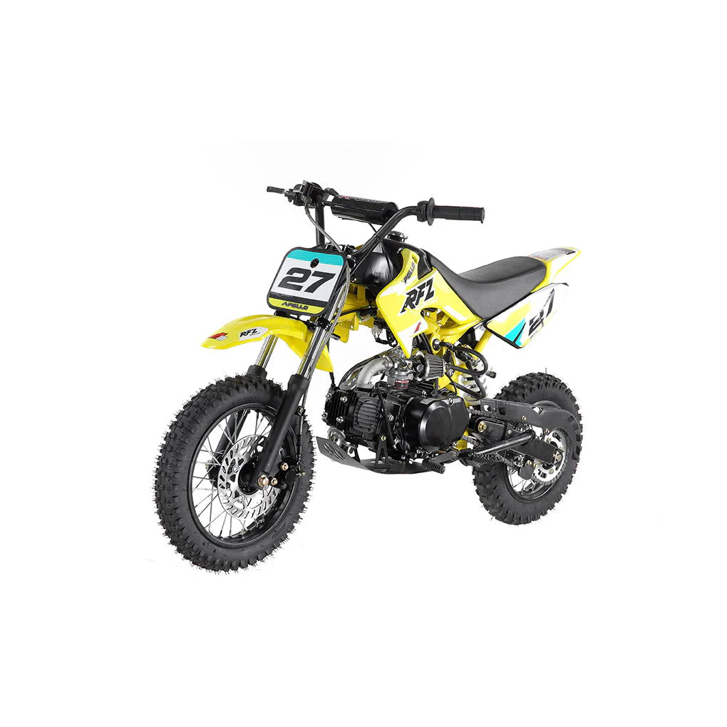 Apollo DB28 110cc Dirt Bike, 4-Speed Automatic, Electric Start, 12/10 inch Wheels, Ages 8 and up - Image 12