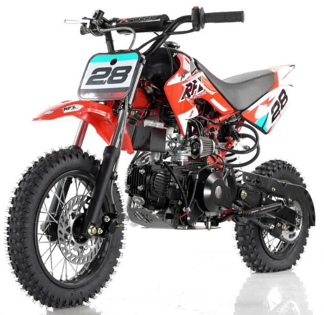 Apollo DB28 110cc Dirt Bike, 4-Speed Automatic, Electric Start, 12/10 inch Wheels, Ages 8 and up - Image 2