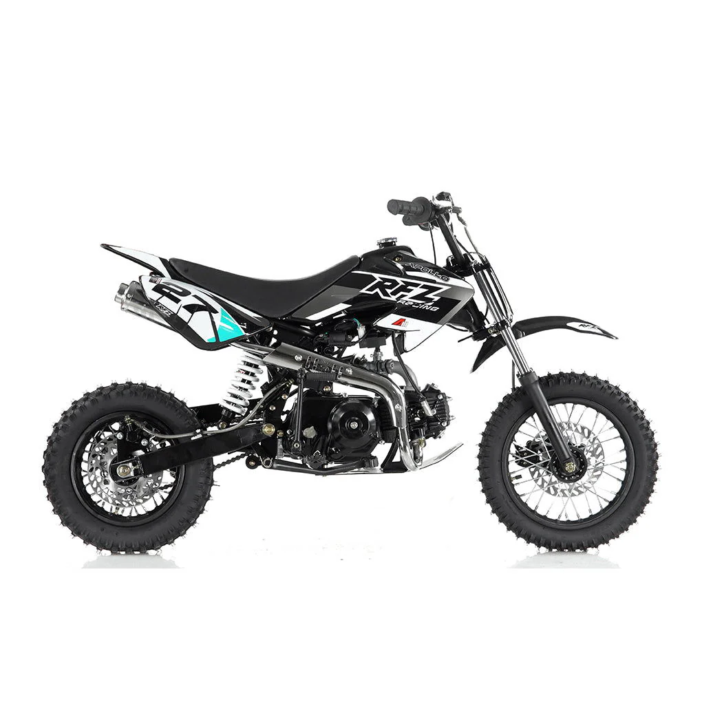 Apollo DB28 110cc Dirt Bike, 4-Speed Automatic, Electric Start, 12/10 inch Wheels, Ages 8 and up - Image 9