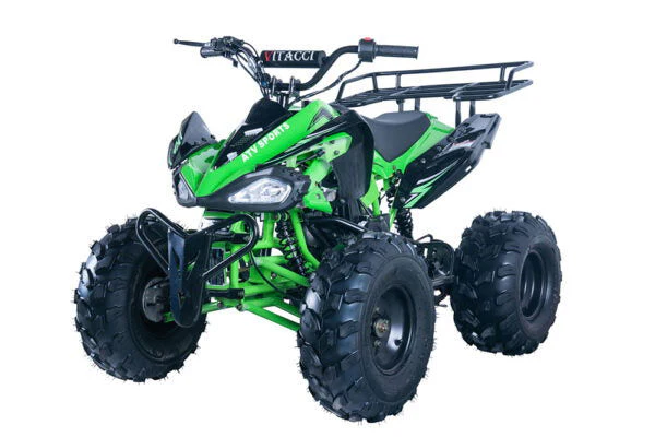 Jet9 125cc Sport ATV, Automatic with Reverse 8 inch Wheels, Rear Rack, Front Bumper, Ages 12 and up - Image 3