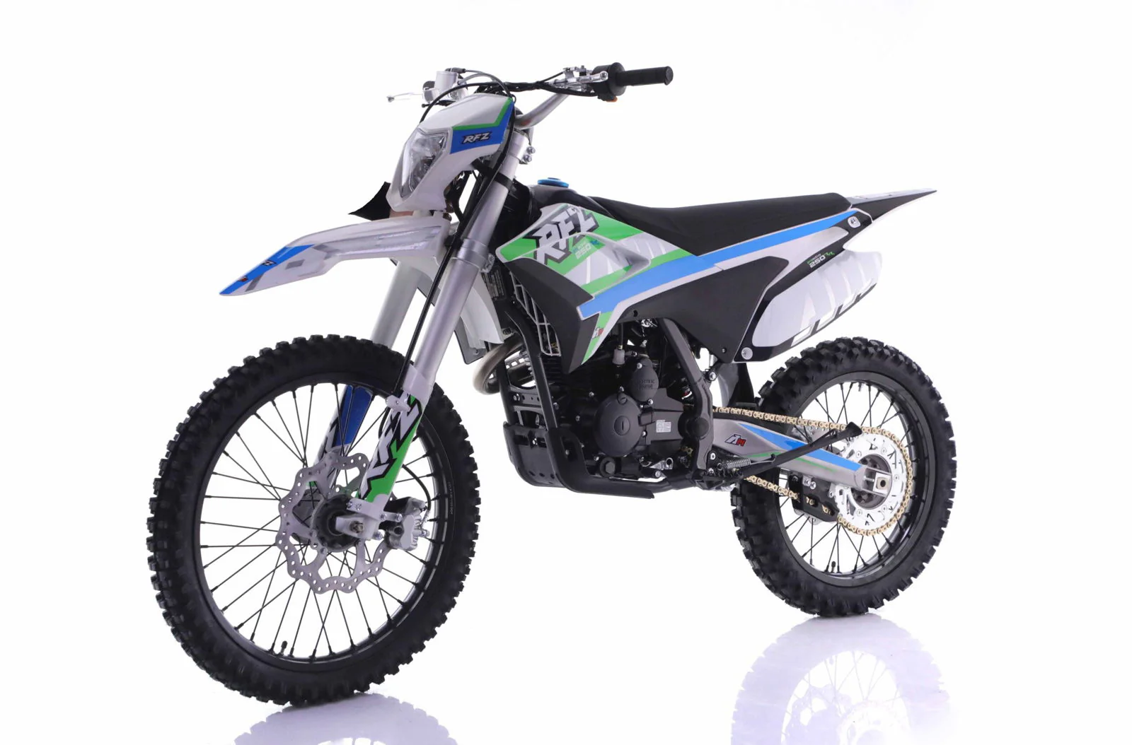 Apollo Thunder DLX 250cc Dirt Bike, 5-Speed Manual, Electric Start, Headlight, 21/18 inch Wheels, Ages 16 and up - Image 2