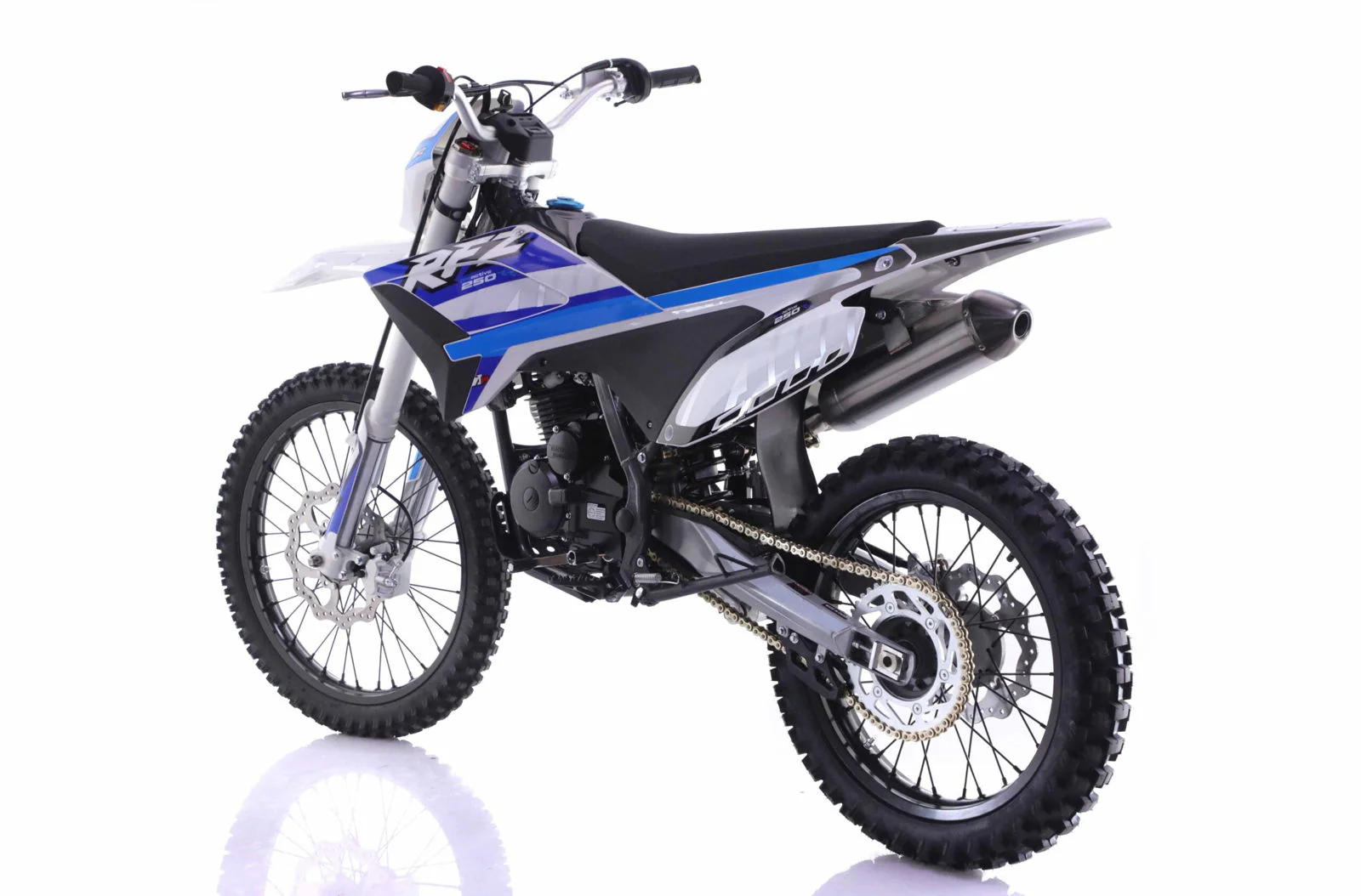 Apollo Thunder DLX 250cc Dirt Bike, 5-Speed Manual, Electric Start, Headlight, 21/18 inch Wheels, Ages 16 and up - Image 4