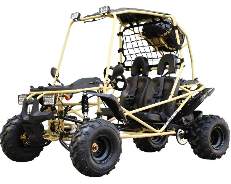 Pathfinder Mid-Size Kids Go Kart, 208cc 7.5hp Gas Engine, Electric Start, Torque Converter with Reverse, Ages 8 and up - Image 3