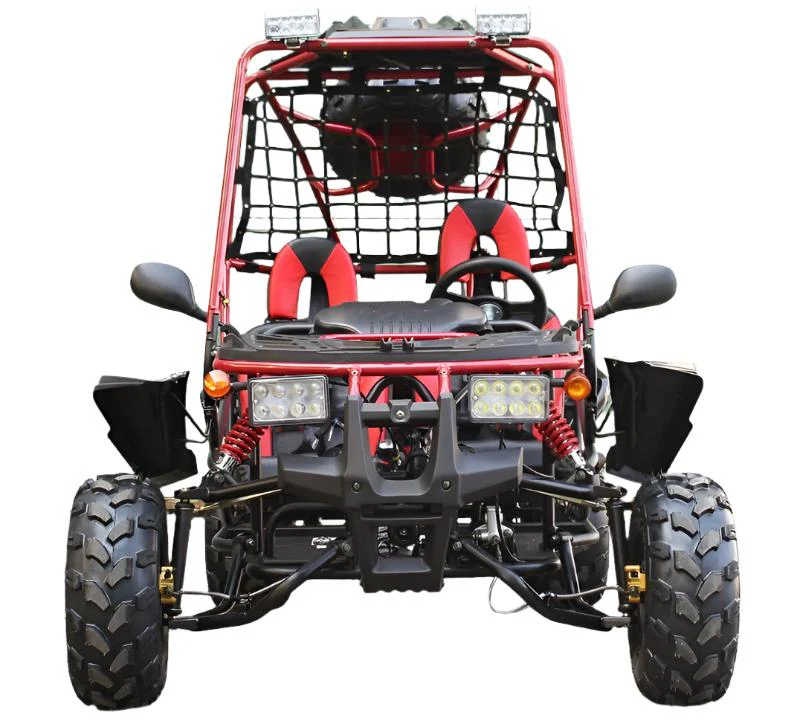 Pathfinder Mid-Size Kids Go Kart, 208cc 7.5hp Gas Engine, Electric Start, Torque Converter with Reverse, Ages 8 and up - Image 4